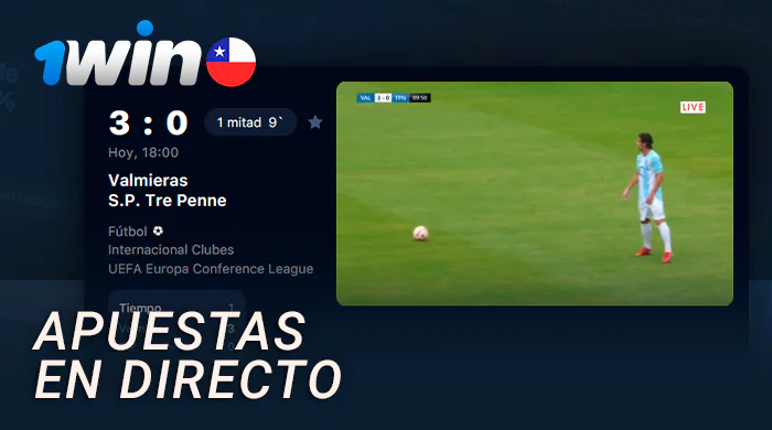 Acerca de las apuestas en directo en el sitio web de 1Win
