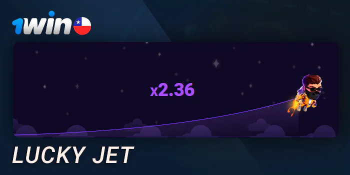 Acerca del juego instantáneo Lucky Jet en el sitio web de 1Win